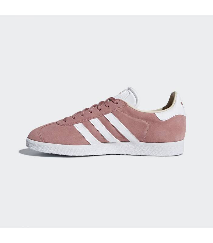 adidas gazelle rose blanc