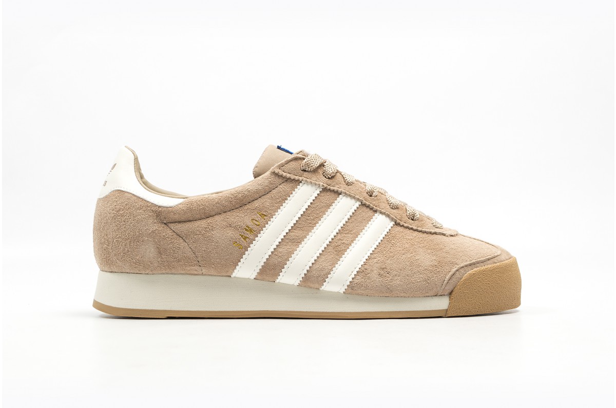 adidas samoa beige femme